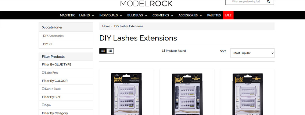 MODELROCK DIY Lashes Extension Kit